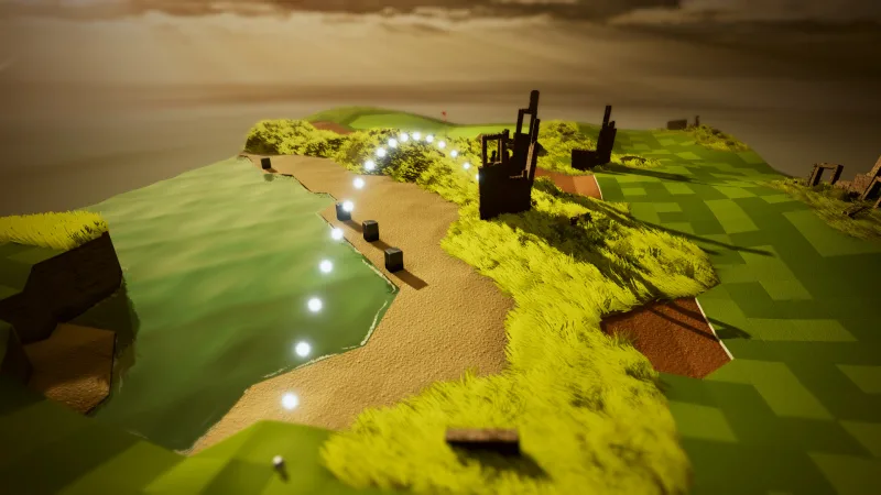 A Little Golf Journey v1.0 - DARKSiDERS gameplay screenshot 3