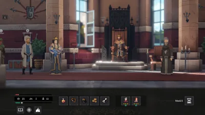 Yes Your Grace Snowfall v1.2.4 Build 24355078 gameplay screenshot 1