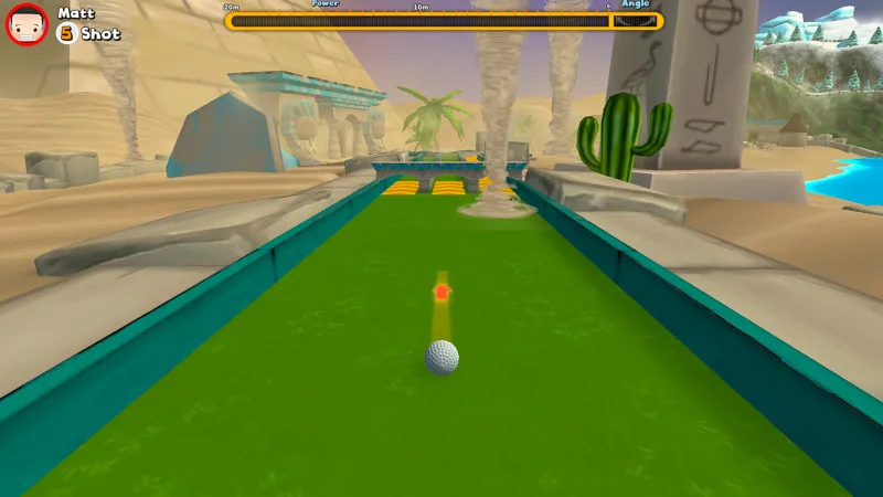 Smoots Golf v1.0 - PLAZA gameplay screenshot 3