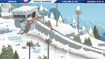 Ultimate Ski Jumping 2020 - DARKZER0 gameplay screenshot 1
