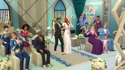 The Sims 4 My Wedding Stories - CODEX + Update v1.86.166.1030 gameplay screenshot 2