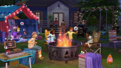 The Sims 4 Little Campers v1.89.214.1030 - P2P gameplay screenshot 1
