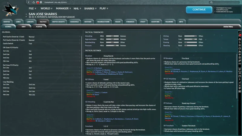 Franchise Hockey Manager 9 v9.4.107 - SKIDROW gameplay screenshot 3