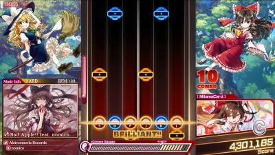 Touhou Danmaku Kagura Phantasia Lost gameplay screenshot 2