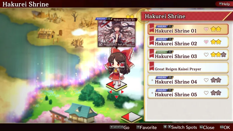 Touhou Danmaku Kagura Phantasia Lost gameplay screenshot 3