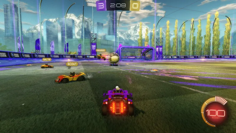 Rocket League Build 7282689 - Goldberg gameplay screenshot 3