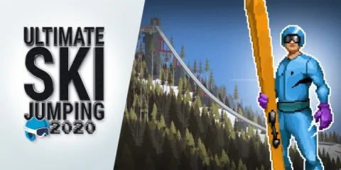 Ultimate Ski Jumping 2020 - DARKZER0 cover art