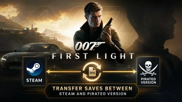 007 First Light - Transfer Saves between Steam and Pirated version v44.1.1780182441 mod preview