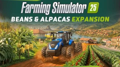 Farming Simulator 25 Beans and Alpacas cover art