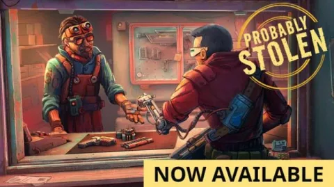 Probably Stolen Cyberpunk Shopkeeper Sim cover art