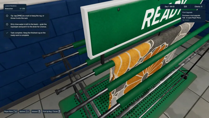 Rug Cleaning Simulator gameplay screenshot 3