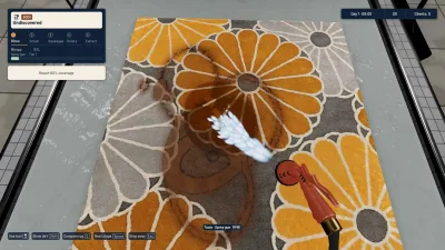 Rug Cleaning Simulator gameplay screenshot 1