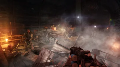 METRO Last Light Redux Next Gen gameplay screenshot 2