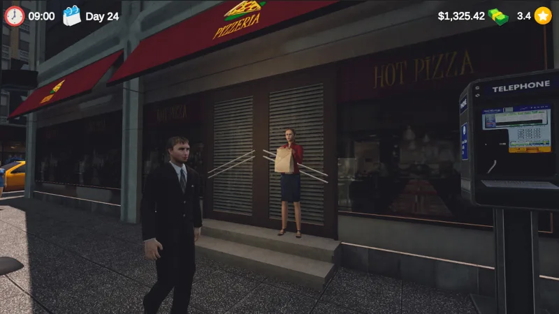 Food Delivery Simulator Build 19284337 gameplay screenshot 3