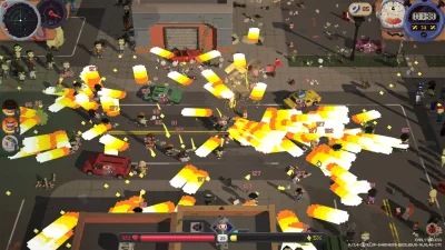 Deadly Days Roadtrip gameplay screenshot 1