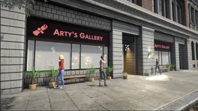 Art Shop Simulator Build 19548895 gameplay screenshot 1