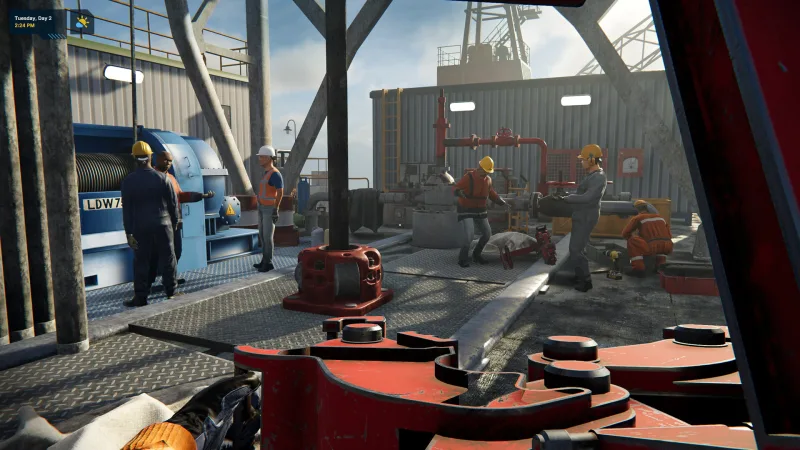 Oil Rig Simulator gameplay screenshot 3