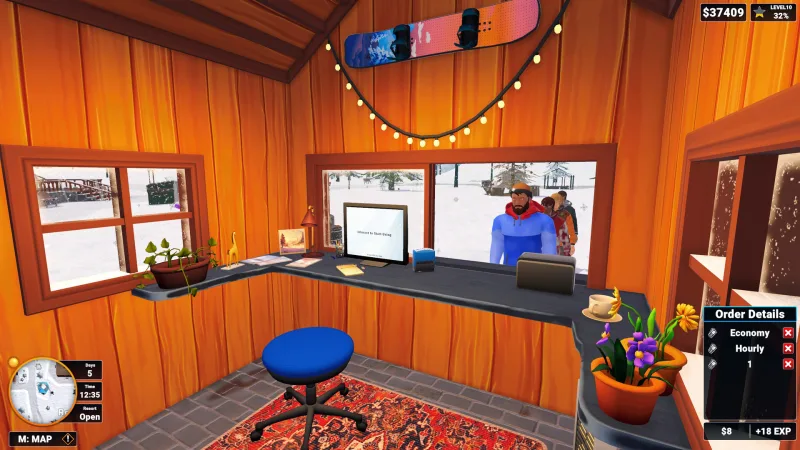 Snow Resort Simulator Build 23915461 (P2P) gameplay screenshot 3