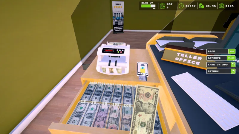 Bank Simulator (P2P Build 19111476) gameplay screenshot 3