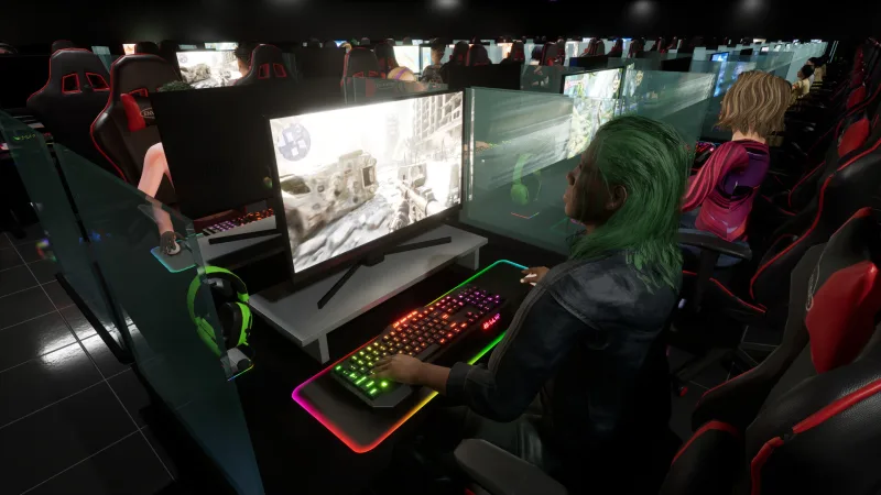 PC Cafe Simulator gameplay screenshot 3