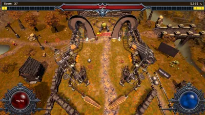 Runix Pinball Roguelike Build 24256433 (TENOKE) gameplay screenshot 1