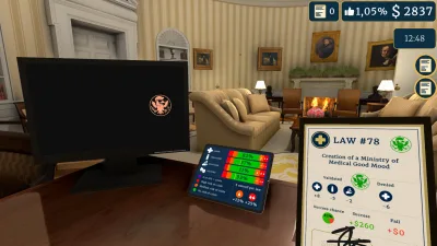 President Simulator gameplay screenshot 1