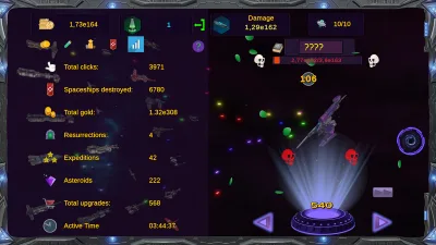 Star Clicker Odyssey (TENOKE Build 19119705) gameplay screenshot 2