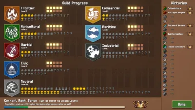 Combolands Roguelike Citybuilder v1.0.6a gameplay screenshot 2