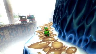 Croc 2 Kingdom of the Gobbos gameplay screenshot 2