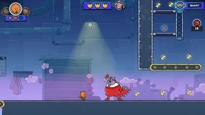 Dog Man Bark in Action gameplay screenshot 2