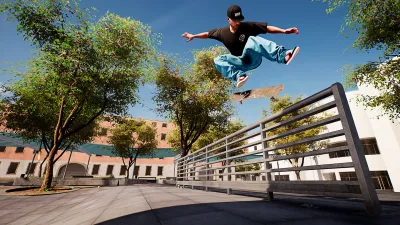 Session Skate Sim Barcelona gameplay screenshot 2