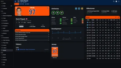Hockey Legacy Manager 27 gameplay screenshot 2