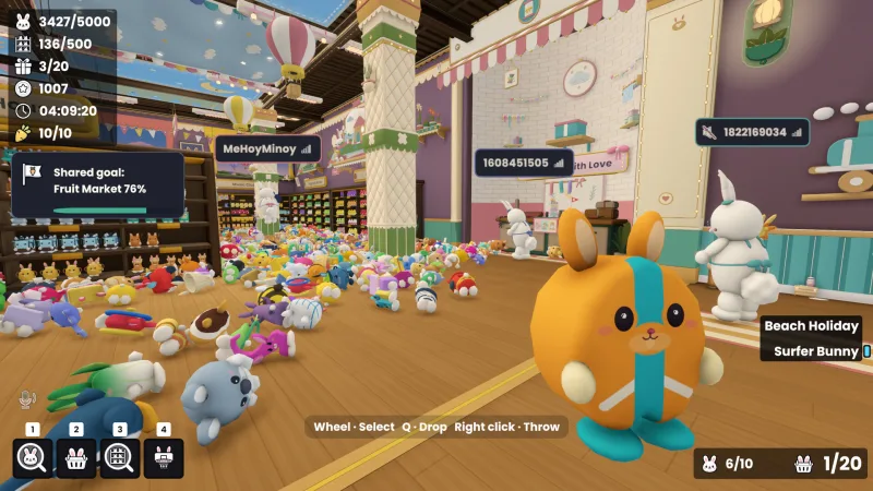 Sort The Bunnies gameplay screenshot 3
