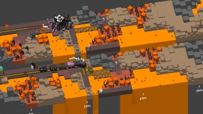 Unrailed! Build 24389330 (RUNE) gameplay screenshot 2