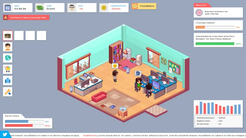 Startup Panic v2021.09.22 gameplay screenshot 3