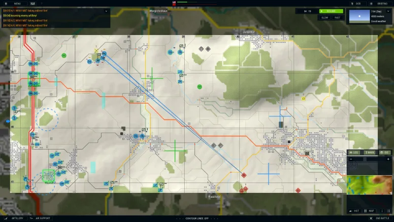 Armored Brigade Nation Pack Italy Yugoslavia Update v1.031 - SKIDROW gameplay screenshot 3