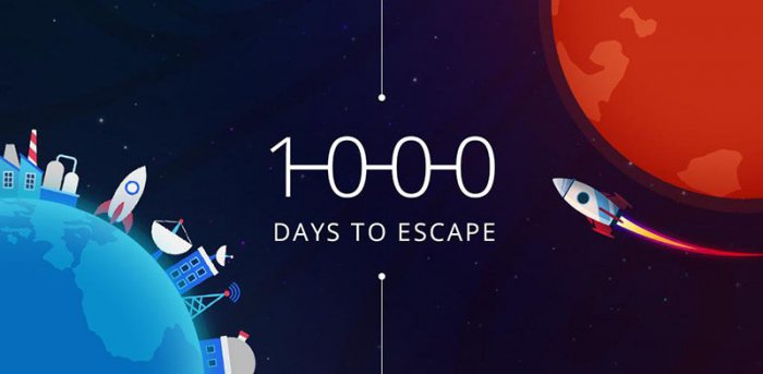 1000 days to escape v1.0 cover art