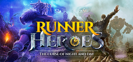 RUNNER HEROES The curse of night and day v1.0 - HOODLUM cover art