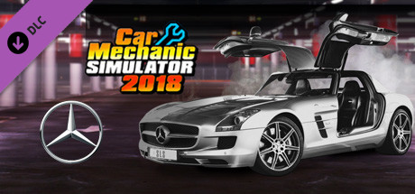 Car Mechanic Simulator 2018 Mercedes-Benz DLC - PLAZA + Update v1.6.5 cover art