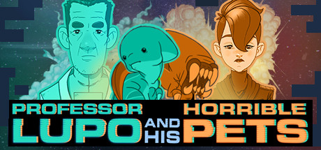 Professor Lupo and his Horrible Pets - PLAZA cover art
