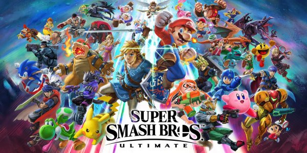Super Smash Bros Ultimate v11.0.0 + All Released DLCs + Yuzu Emu for PC cover art