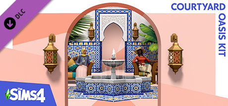 The Sims 4 Courtyard Oasis v1.74.59.1530 cover art