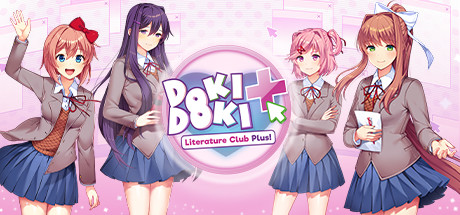 Doki Doki Literature Club Plus v1.0 - DOGE cover art