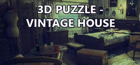 3D PUZZLE Vintage House Build 11068594