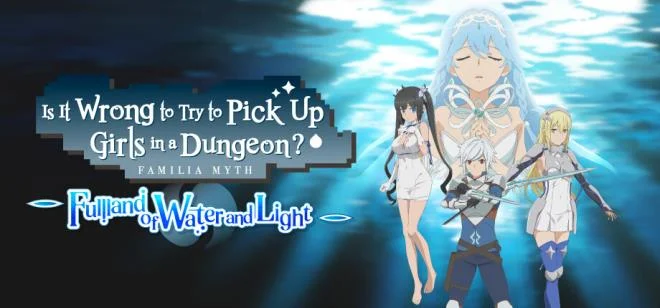 Is It Wrong to Try to Pick Up Girls in a Dungeon Fullland of Water and Light Build 16652323 (TENOKE Release) cover art