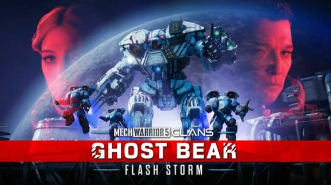 MechWarrior 5 Clans Ghost Bear Flash Storm (RUNE): Update v1.0.114 cover art
