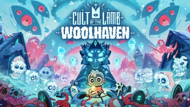 Cult of the Lamb Woolhaven (RUNE) Update v1.5.25 + all DLC cover art