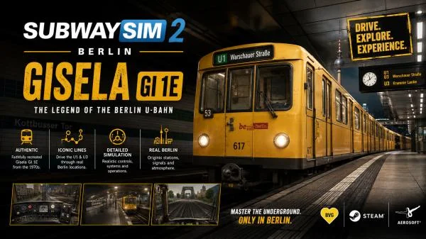 SubwaySim 2 Berlin Vehicle Gisela GI 1E Build 21228706 (TENOKE) cover art