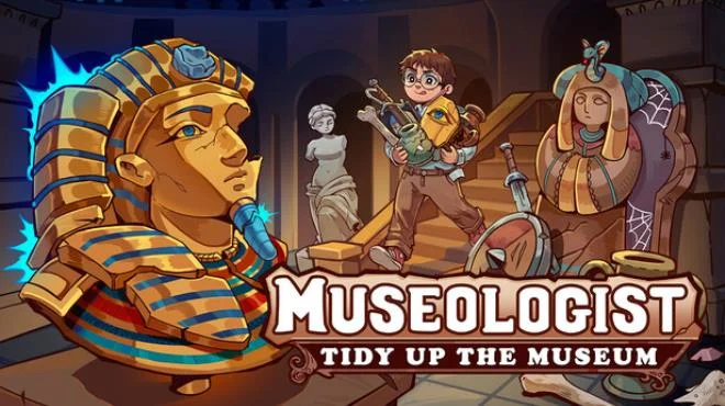 Museologist Tidy Up the Museum